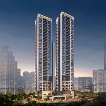 서면 쌍용더플래티넘 조감도